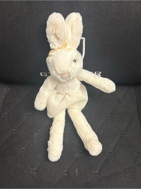 Jellycat Cream Plush Bunny with Soft Dress